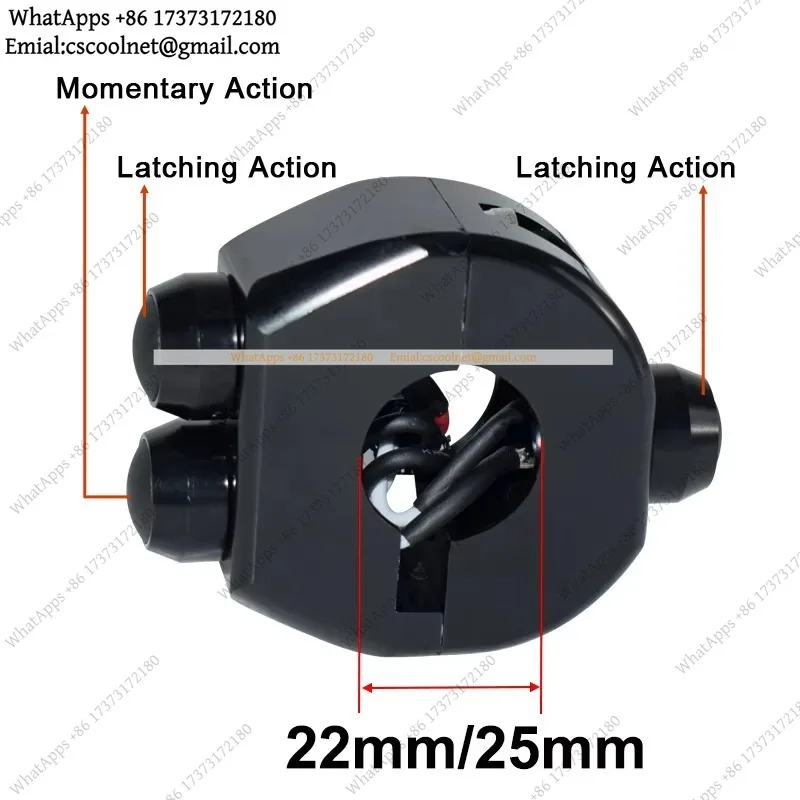 k3 22mm 25mm CNC Aluminum Motorcycle Handlebar Switches Headlight Fog Light Start Kill Horn Reset Button Replacement Part