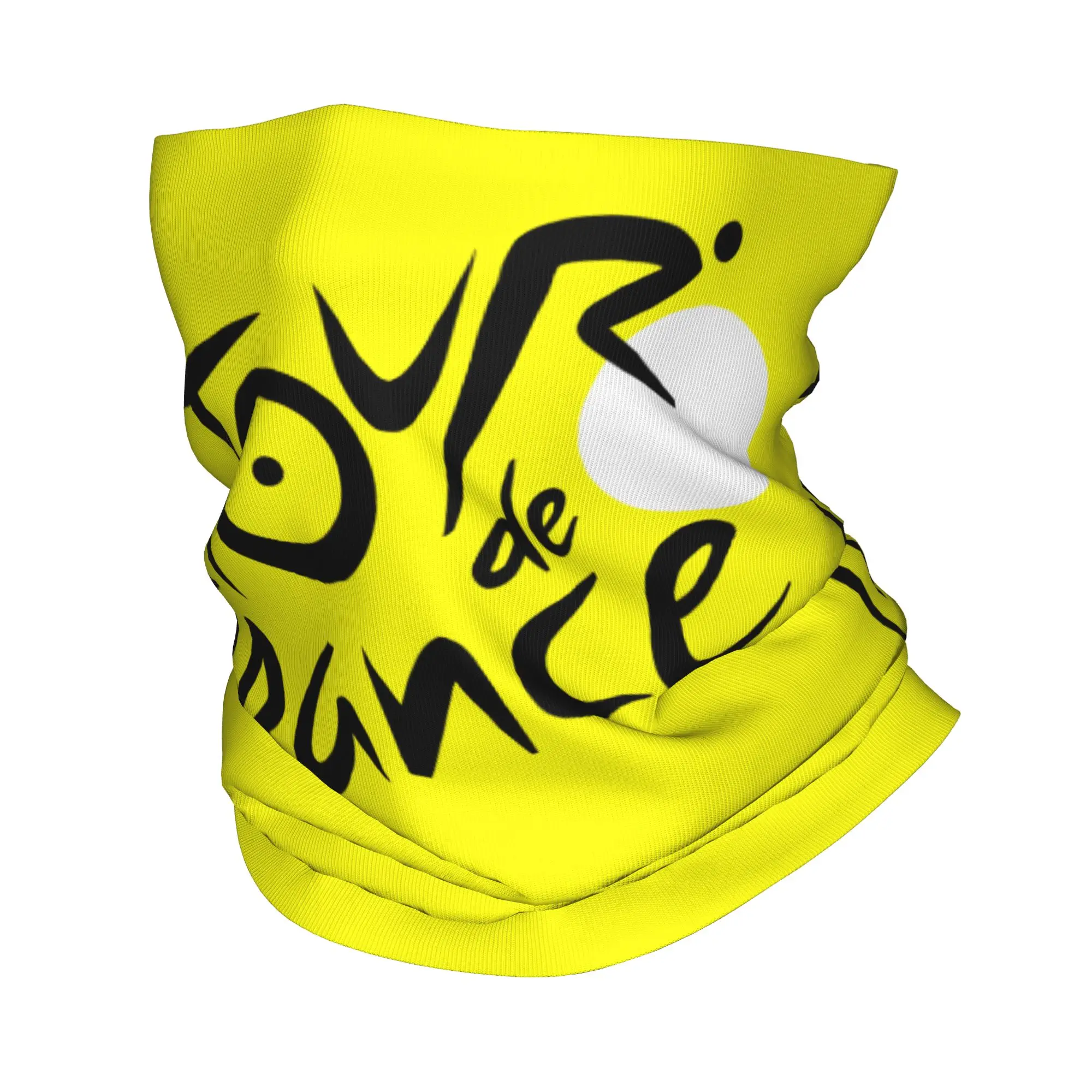 Custom France TDF Tour Bandana Neck Gaiter for Hiking Running Men Women Wrap Scarf Bicycling Balaclava Warmer