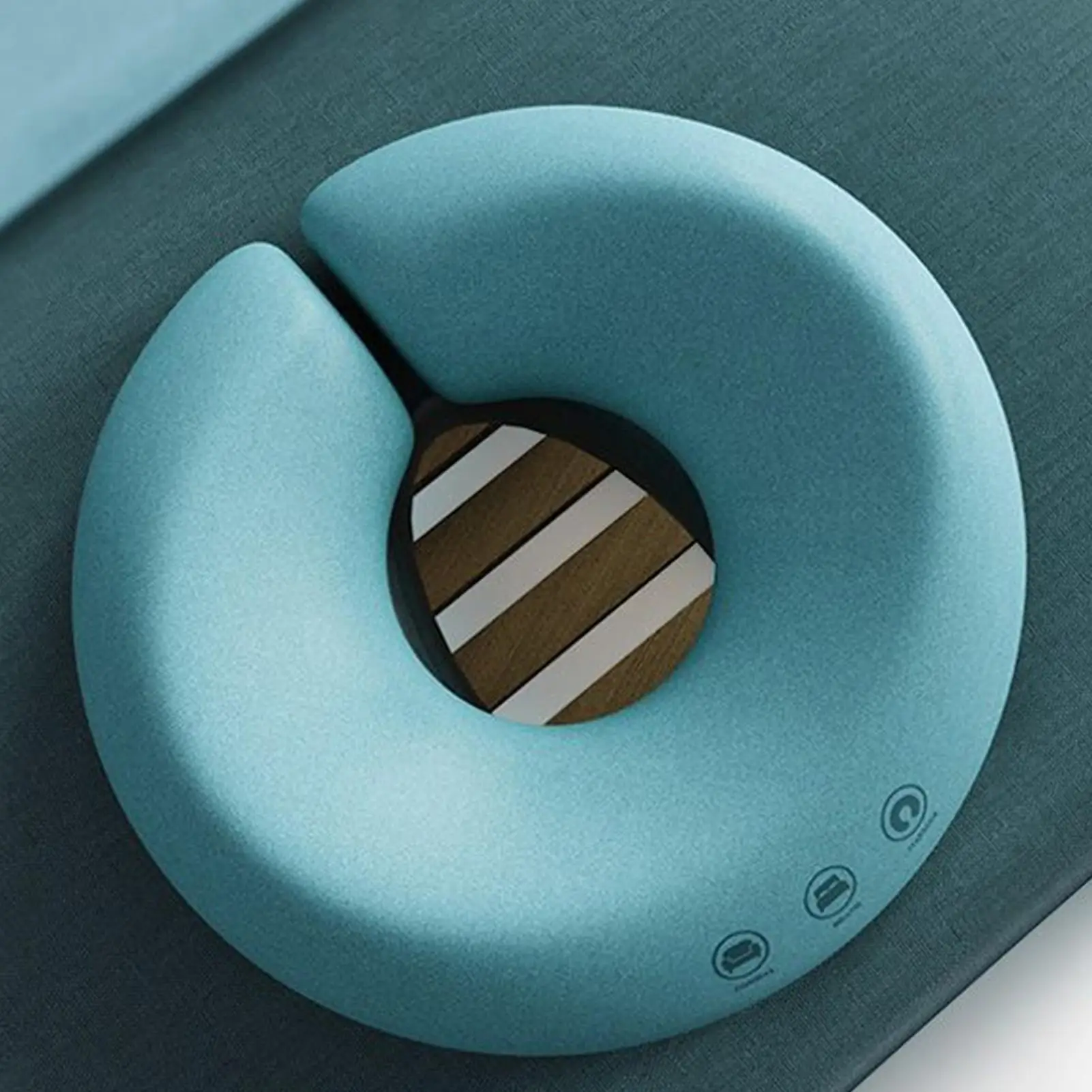 

Massage Head Rest Pillow U-Shape Face Cradle Head Relaxing Support Cushion Elastic Cushion for Face Down Massaging Pillow for