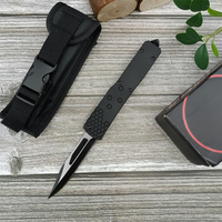 Newest F156 Folding Pocket Knife with Original Box 440C Blade Zinc Alloy Handle Outdoor Camping Tool Hunting Portable Knives