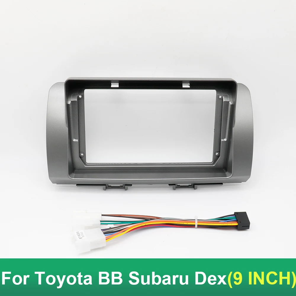 9 Inch Adapter Car Radio DVD Player Fascias Frame For Toyota BB Subaru Dex Daihatsu Coo Materia Android Dash Fitting Panel Kit