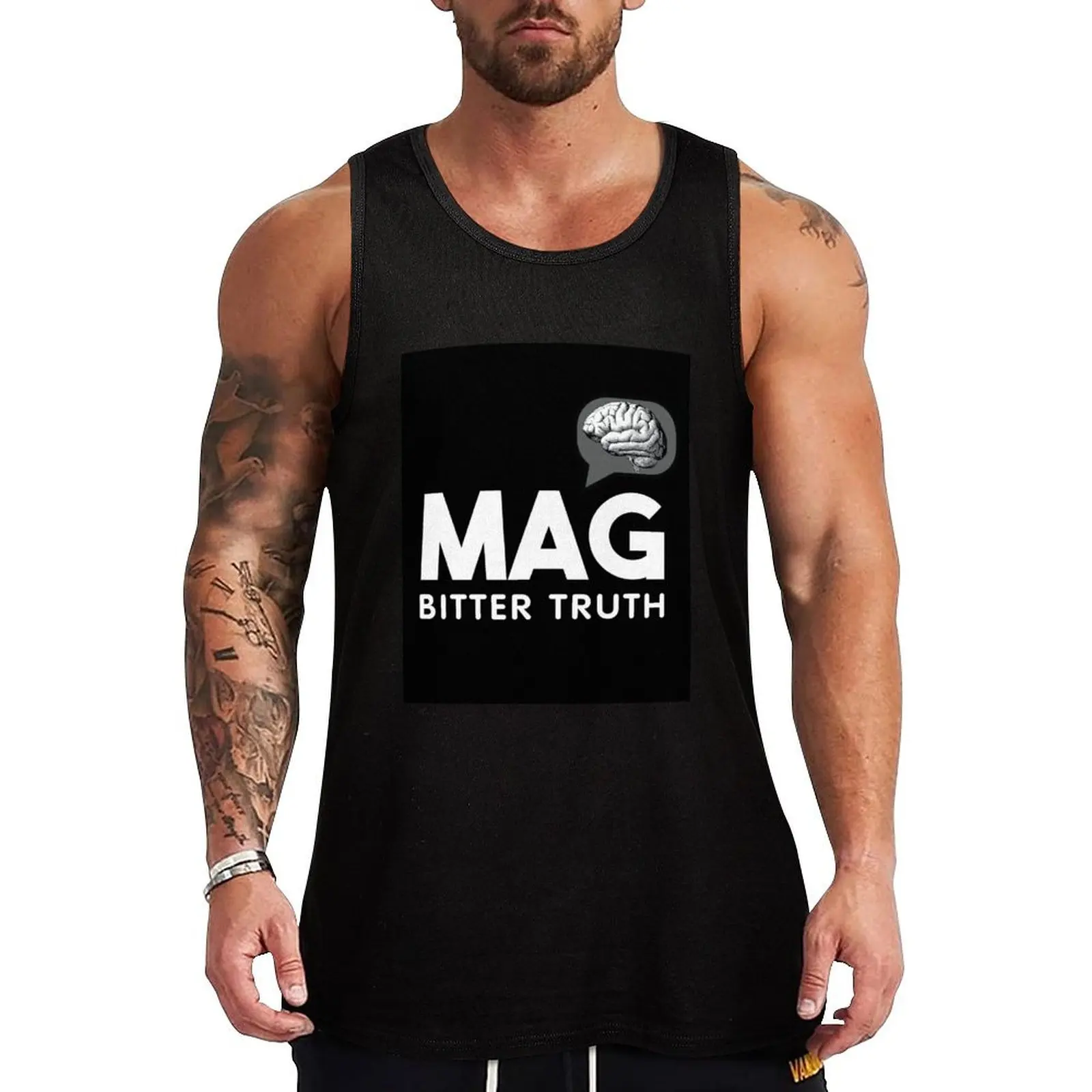 

MAG BITTER TRUTH Tank Top summer clothes gym accessories men