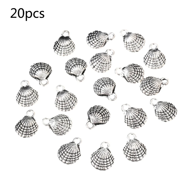 Pack of 20 Alloy Novelty Pendant Metal Alloy DIY Necklace Bangle Necklace Handwork Marking Supplies