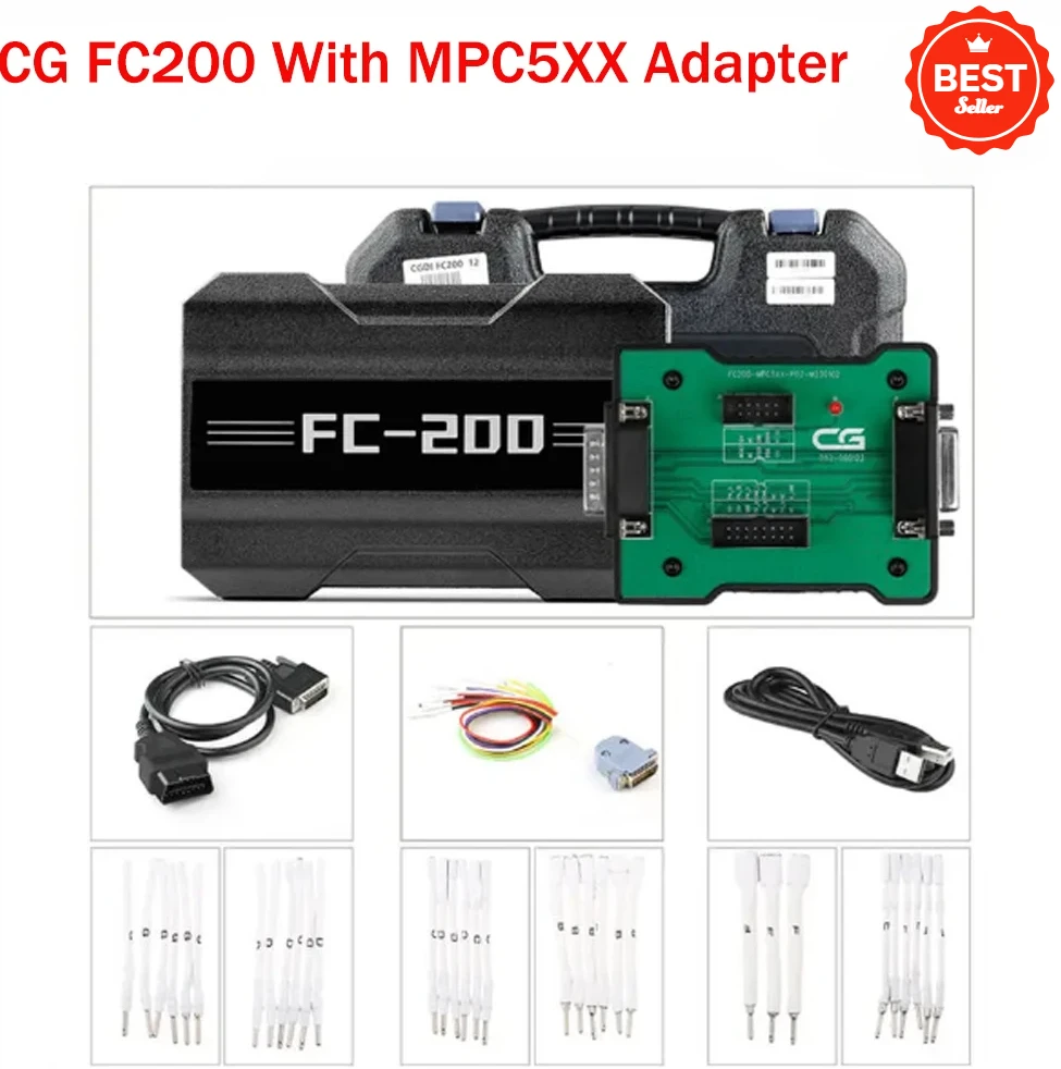 

Новый программатор ECU CG FC200, полная версия с адаптерами AT200 плюс адаптер MPC5XX для чтения/записи BOS-CH MPC5xx на стене