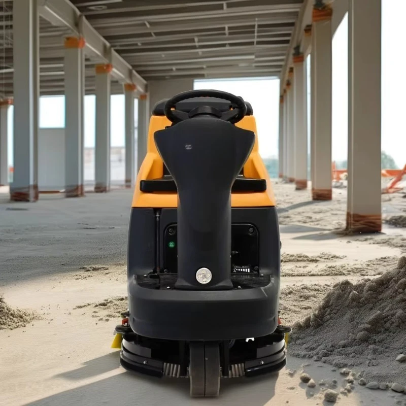 Small Ride on Floor Scrubber Sweeper Electric Floor Cleaning Machine  M70