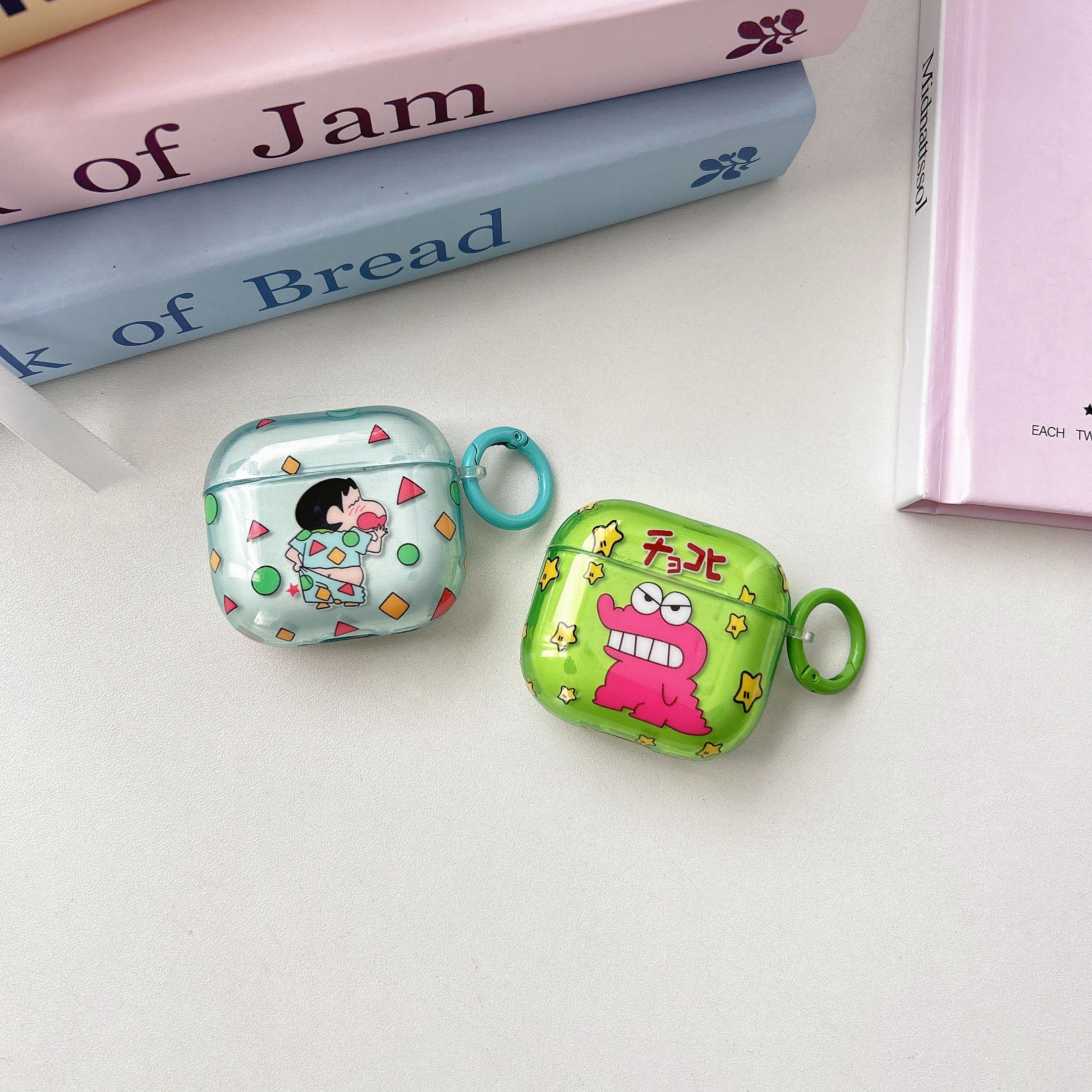 

Great Quality Birthday Gift Animation Cute For Crayon Shin-Chan Cartoon Anti-drop Headphone Case For Airpods 4,2,3,Pro,Pro2
