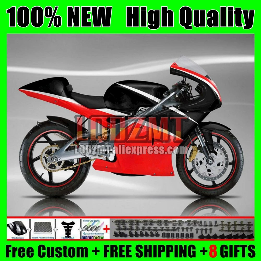 Glossy Red RS125R For Aprilia RSV RS 125 R RR RS-125 109No.0 RS125 99 00 01 02 03 04 05 1999 2000 2001 2002 2003 2005 Fairing