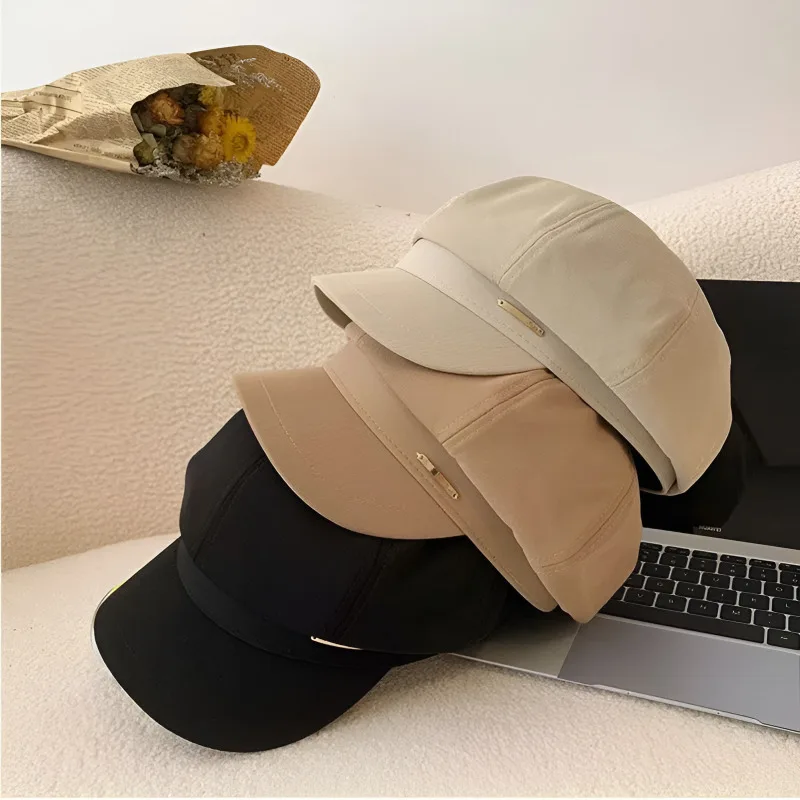 

Берет универсальная шляпа маленькая восьмиугольная шляпа художника