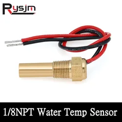 1/8NPT Thread Water Temp Sensor For Car Boat Marine Alarm Sender 310-22ohm Fit Water temperature Gauge