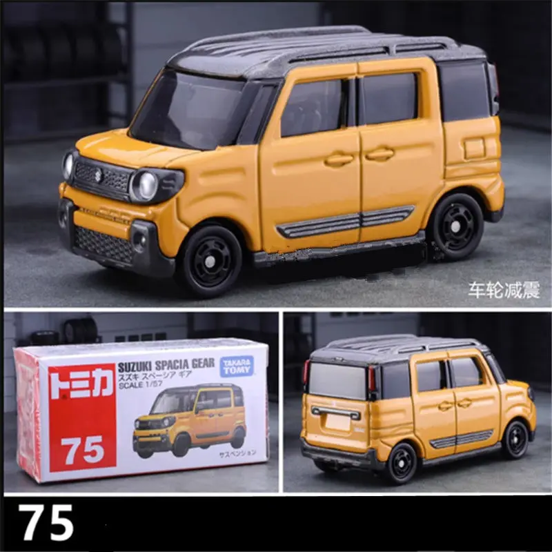 Takara TOMY MITSUBISHI OUTLANDER SUZUKI SPACIA SWIFT JIMNY modello di auto in lega Diecast veicoli modello in miniatura giocattoli in scala regalo