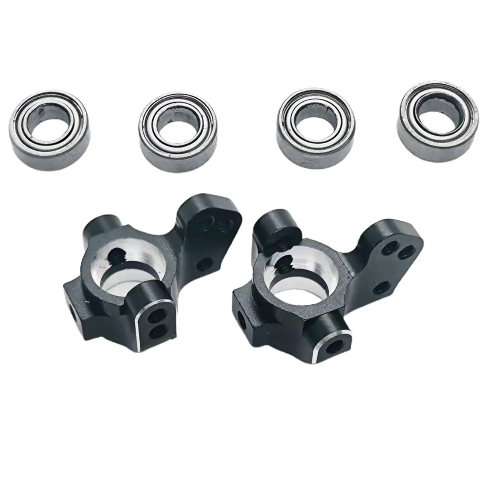 1Pairs 1:10 Scale Steering Knuckles Spare Parts Steering Cup for 3Racing Sakura D5 Skd5-S01BK DIY Accessories Vehicles Trucks