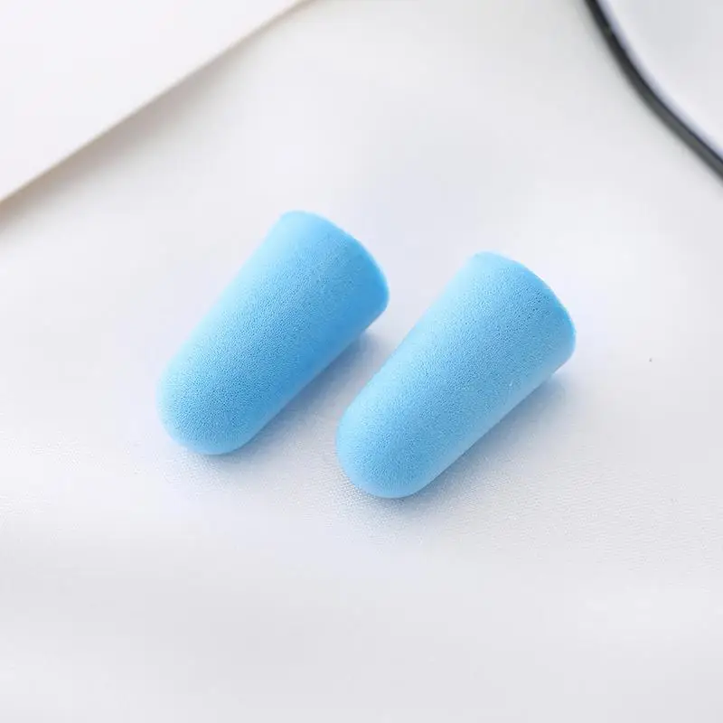 Noise Canceling Earplugs 2pcs Comfortable Super Soft Reusable Ear Plugs Comfortable Ear Plugs Soft Noise Cancelling Earplugs