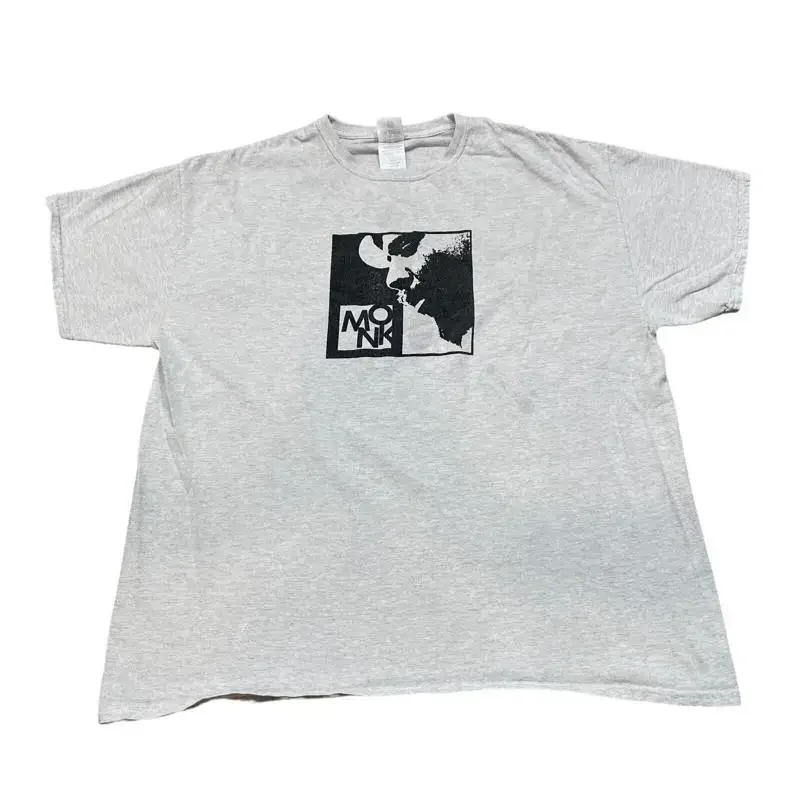 Thelonious Sphere Monk Jazz Piano T Shirt Men's XL Retro Y2K Music