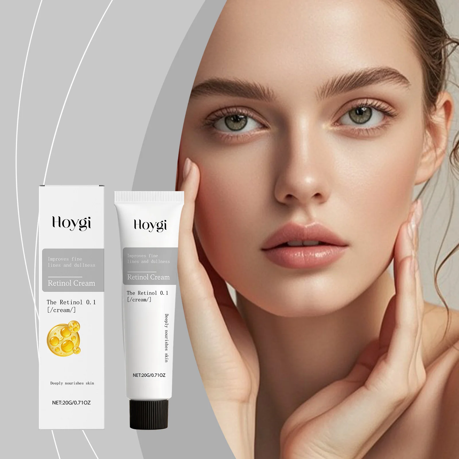 

Увлажняющий крем с ретинолом — нежный, мягкий и эластичный, осветляющий кожу, питательный, увлажняющий, освежающий и легко впитывающийся