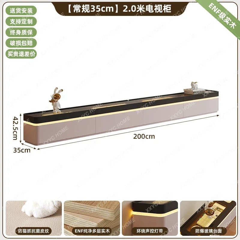 with lamp tv stands entertainment center Interior Tv die modern television living room salon farmhouse luxury home furniture