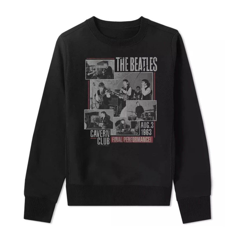 Sudadera con capucha informal y holgada The Beatles Lennon para hombre y mujer