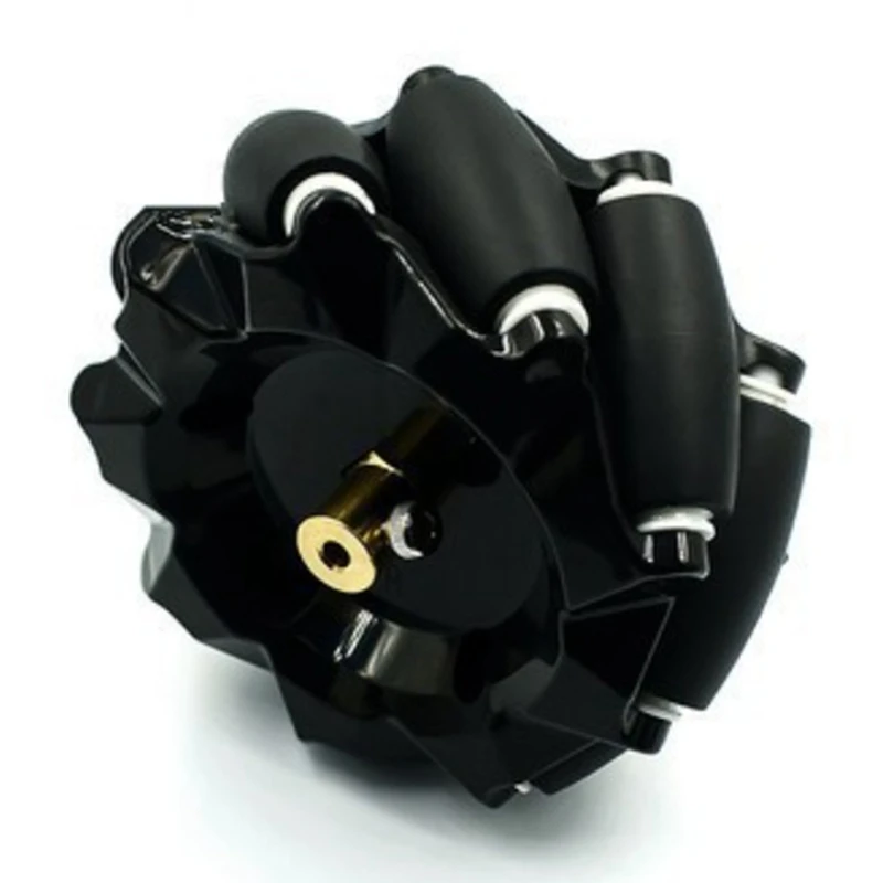 

NEW_Plastic Mecanum Wheel Omnidirectional Wheel with Coupling 4pcs