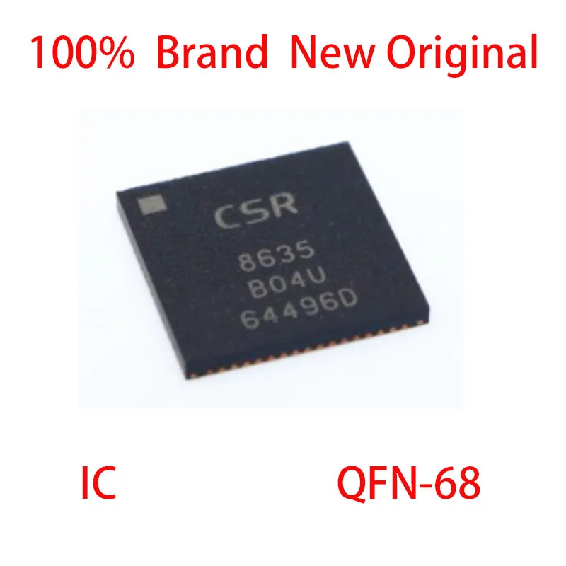 CSR8635B04-IQQF-R CSR CSR86 CSR8635 CSR8635B04 CSR8635B04-IQ CSR8635B04-IQQF 100%  Brand  New Original IC QFN-68