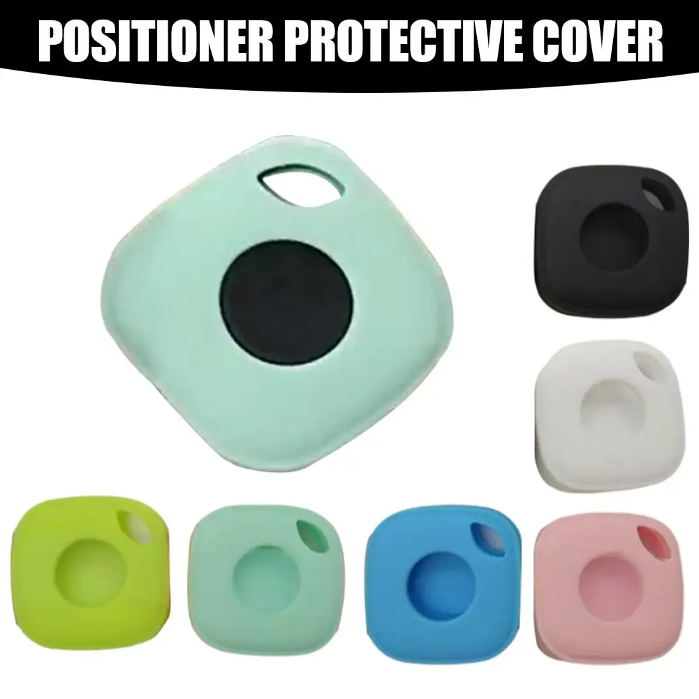 For Tile Mate 2024 Tracker Silicone Protective Cover Gps Location Tracker Anti-scratch Anti-lost Device Cover Sleeve Z4q8