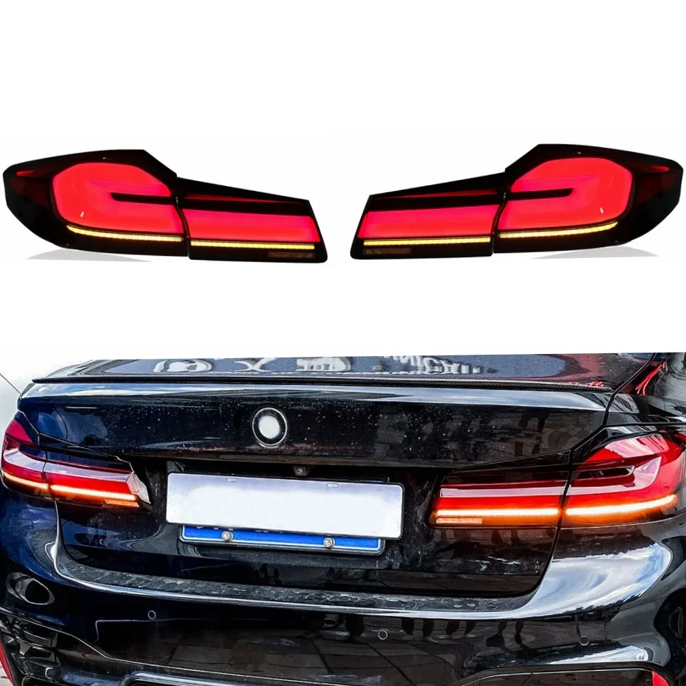 ROLFES For BMW 5-series G30 2017-2020 BMW F90 M5 520i 530i Taillight Assembly LED Running Light LED Turn Signal LCI Taillight