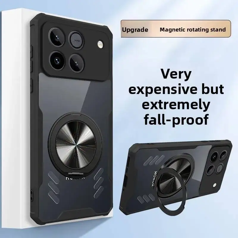 

Чехол для Honor Win RT с вращающимся кольцом-держателем, прозрачный акриловый чехол с рассеиванием тепла для Win RT, противоударный бампер, чехол