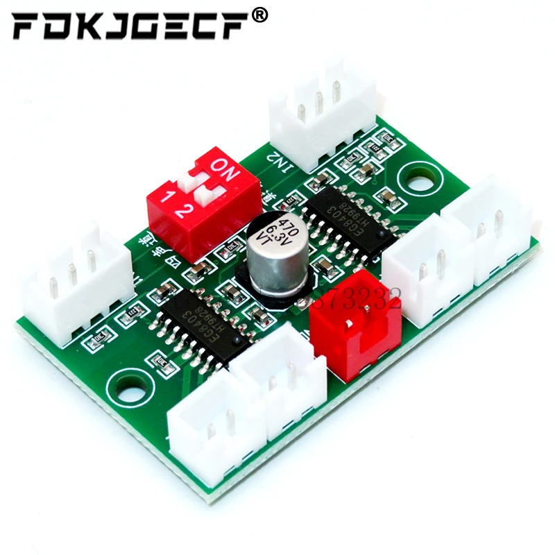 Mini XH-A156 PAM8403 Digital Audio Amplifier Board DC 5V 3W*4 4 Channel AMP with Cable For Laptop Desk Speaker