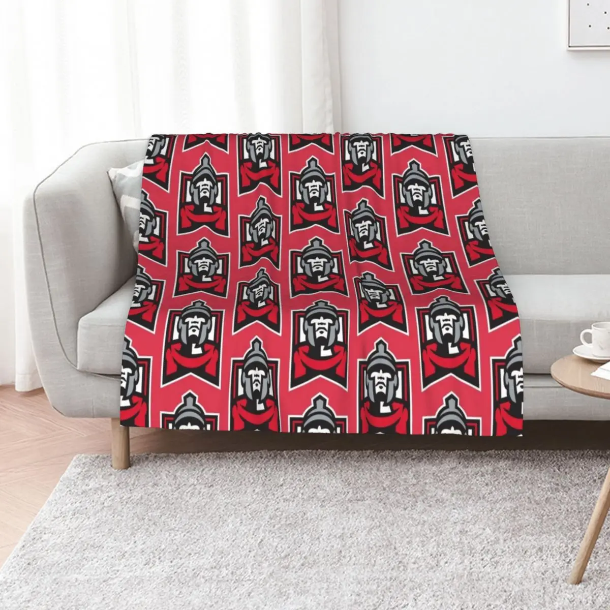 ESU Warriors Throw Blanket Easy Care Comfortable Blanket for Couch