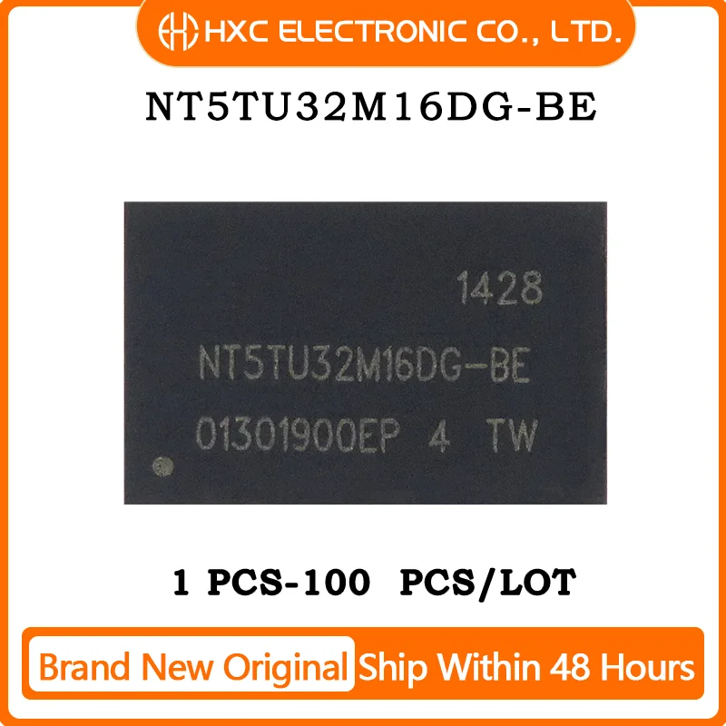 Free Shipping 1PCS/10PCS/50PCS/100PCS NT5TU32M16DG-BE Brand New Original IC Chip