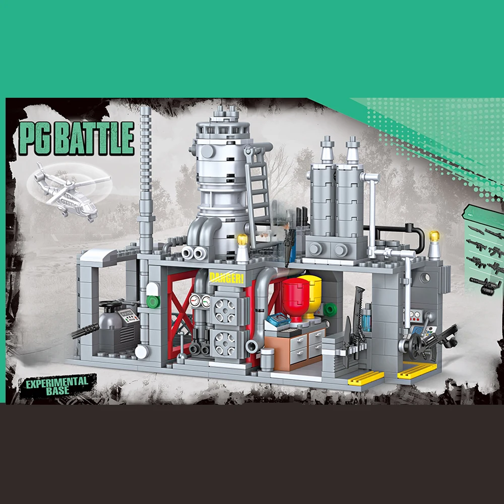 479PCS MOC Chemical Plant Expe - огляд і ціна Science Bob