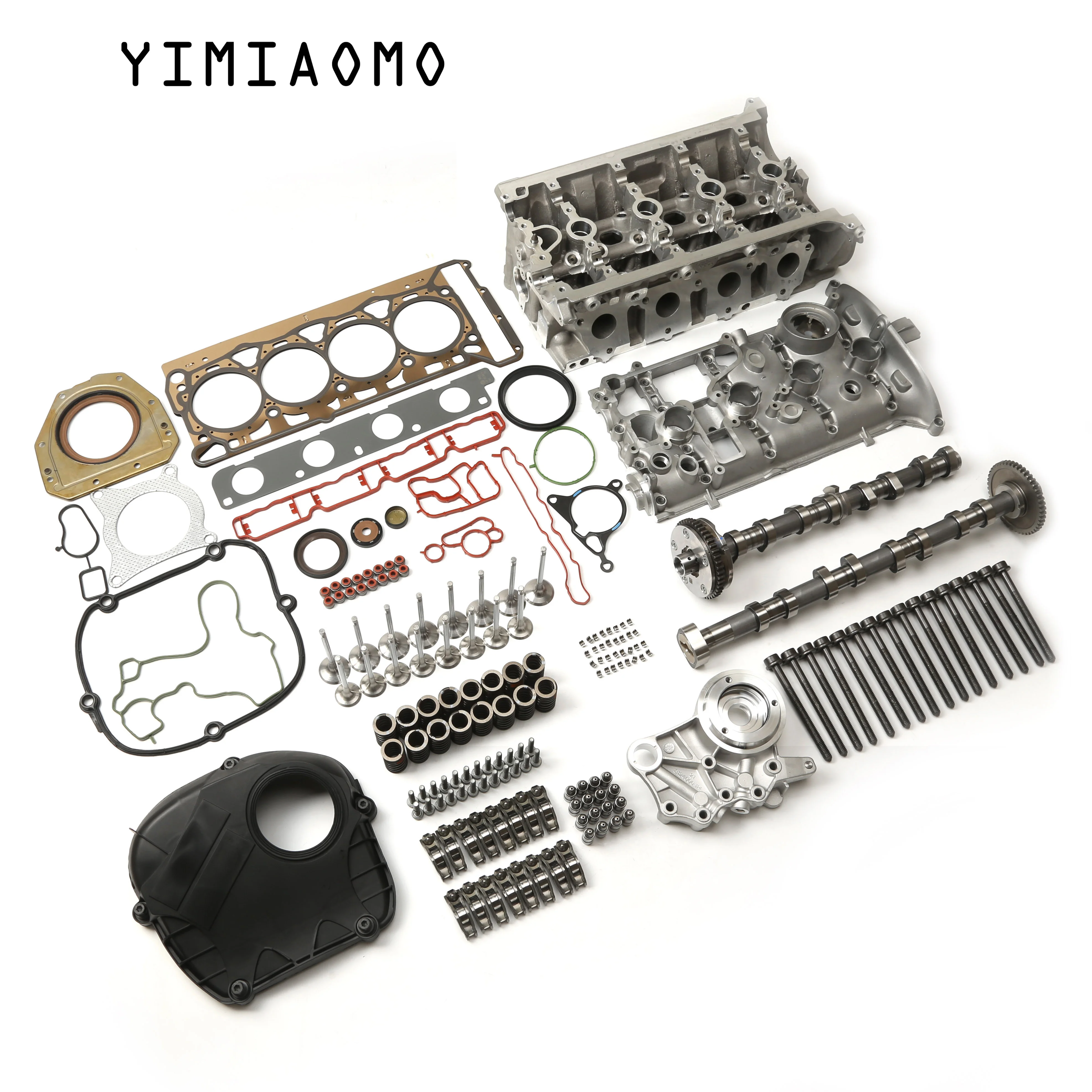 Cylinder Head Rebuild Engine Overhaul Repair Kit Camshaft Valves Seals Gaskets For VW Passat CC Golf Audi A4 A5 TT 1.8 2.0T