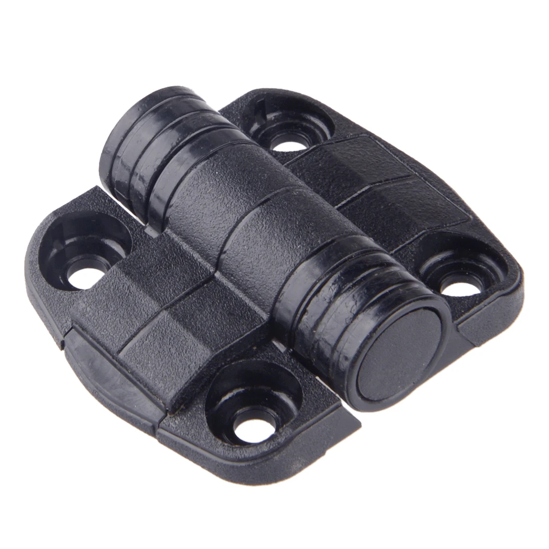 4Pcs Black Plastic Position Control Hinges 115 Degree Fit for C6-25 C6-5 Home Office Cupboard Closet Cabinet Showcase Doors