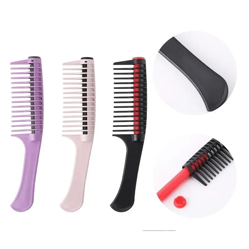 Professional Detangling Roller Comb Hair Dyeing Comb Tool Hairdressing Hair Coloring Brush Hair Dye Brush Barber Salon Comb