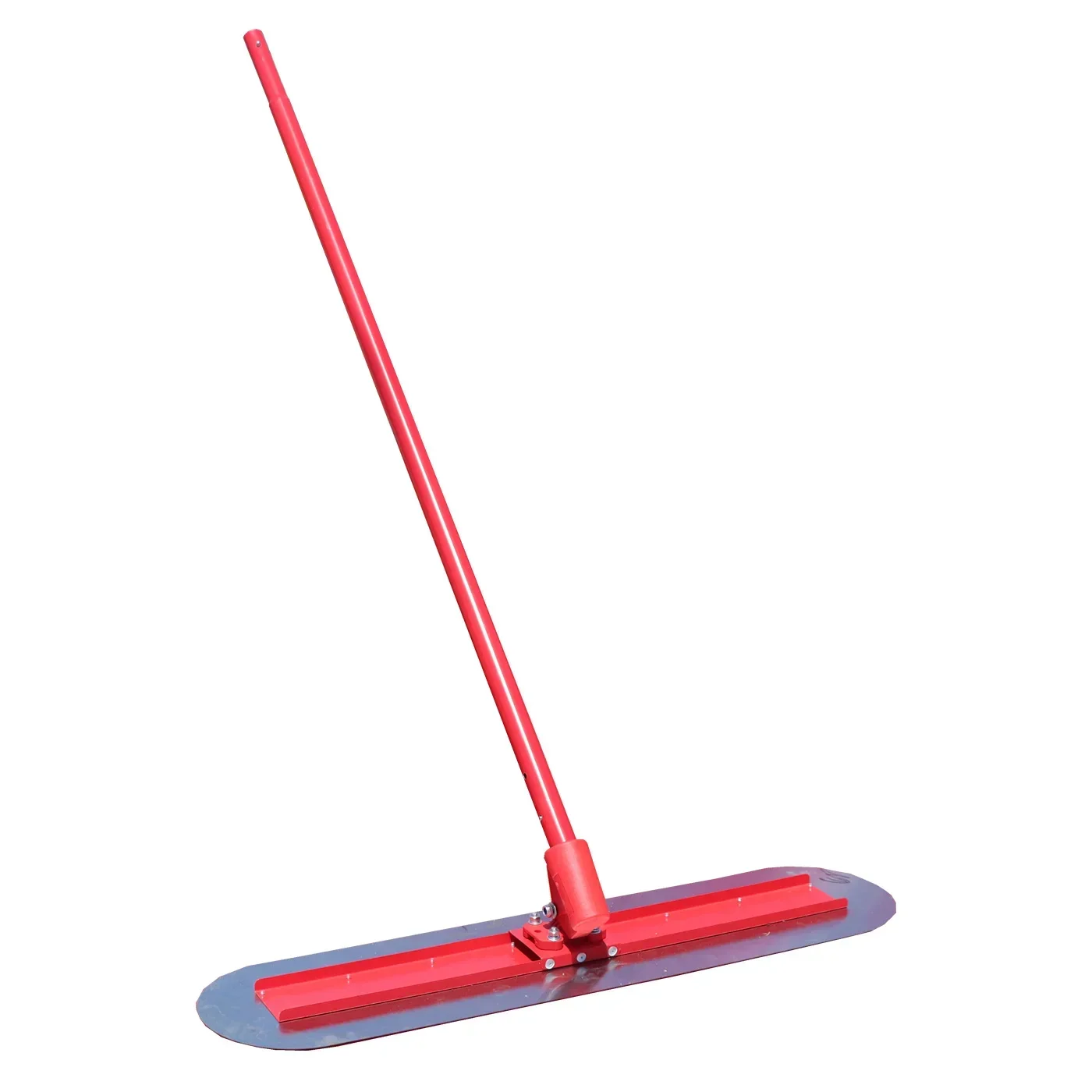 Outdoor Concrete Push-Pull Leveling Rod Ruler - Longer Cement Floor Trowel for Large Pavement Floor Surface Leveling Tool