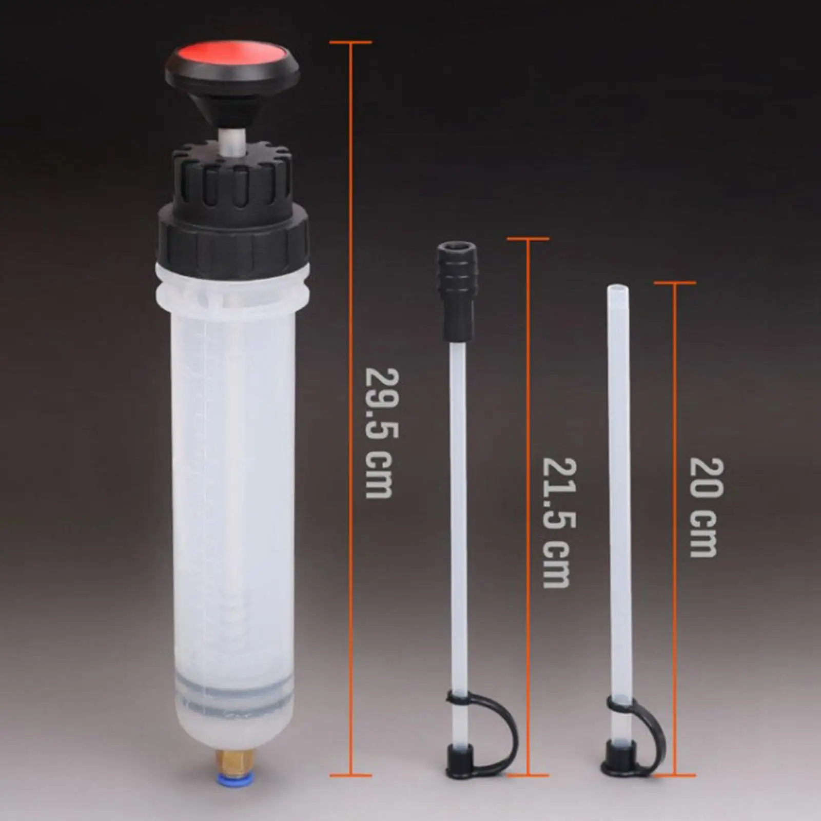 200cc Car Oil Fluid Extractor Filling Syringe Delivery Bottle Transfer Hand Pump