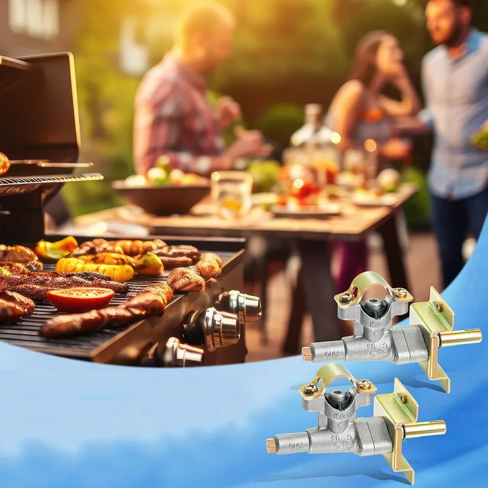 BBQ Gas Grill Valve With Automatic Igniter And Flame Thrower Sprayer Replacement For Gas Grill Valves