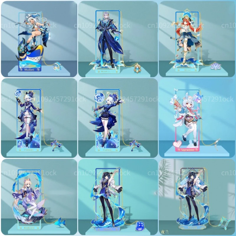 �y�Z�[�����zGENSHIN-�������̓���������̂�����,�t�����W,�S,neuvillette,yelan,nilou,kokomi,sigewinne,mualani,8.5x3.5cm