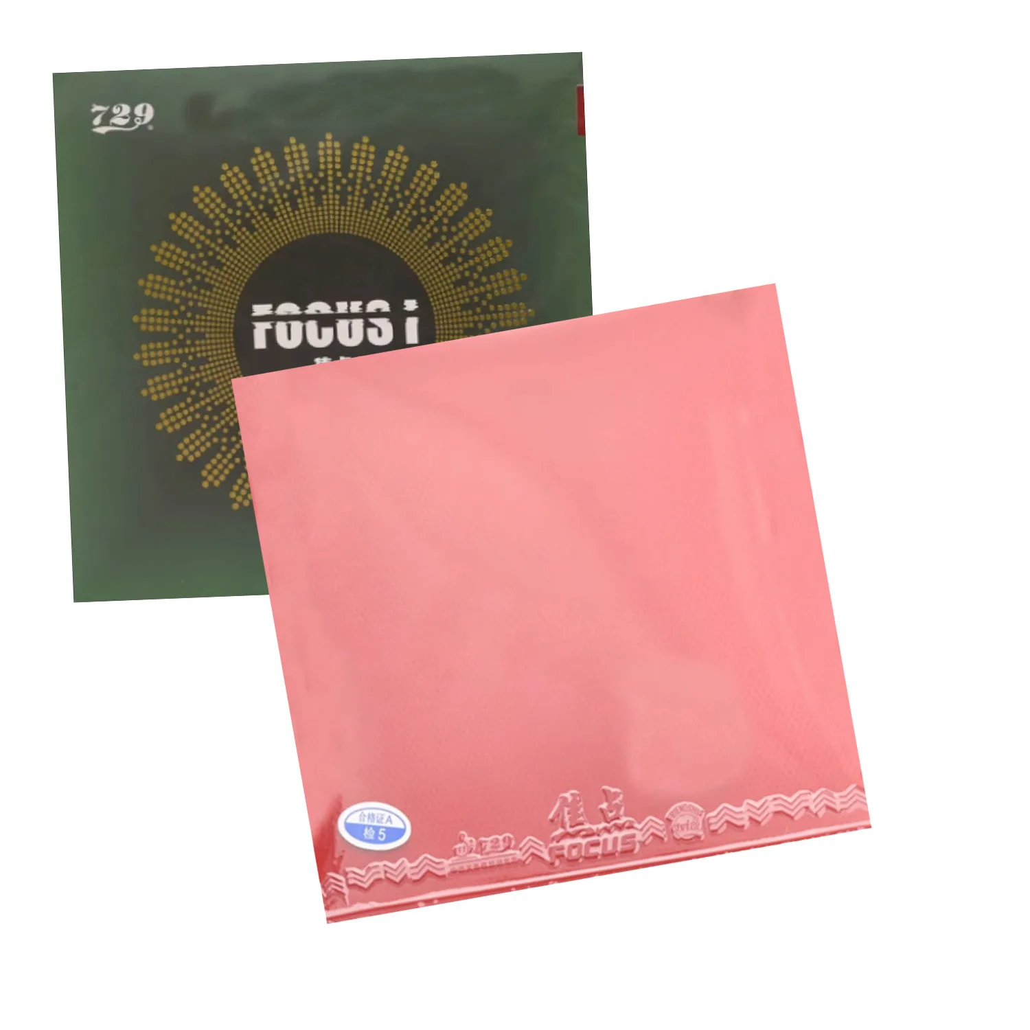 RITC 729 Friendship FOCUS I FOCUS 1 FOCUS-1 Pips-In Table Tennis Pingpong Rubber with Sponge