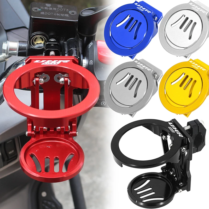 For HAOJUE UHR150 UHR 150  Motorcycle CNC Accessorie Water Drink Cup Holder Beverage Kettle Stand Mount