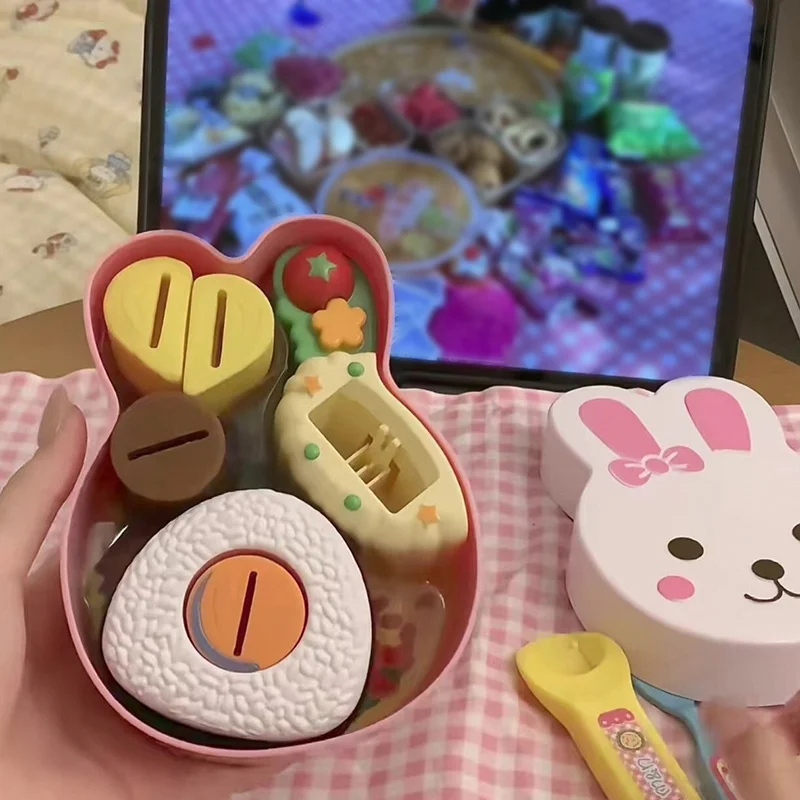 Juguete de alimentación de alimentos, juguete de alimentación de pudín, juego de simulación de comida, adornos de escritorio, accesorios de educación temprana para niños