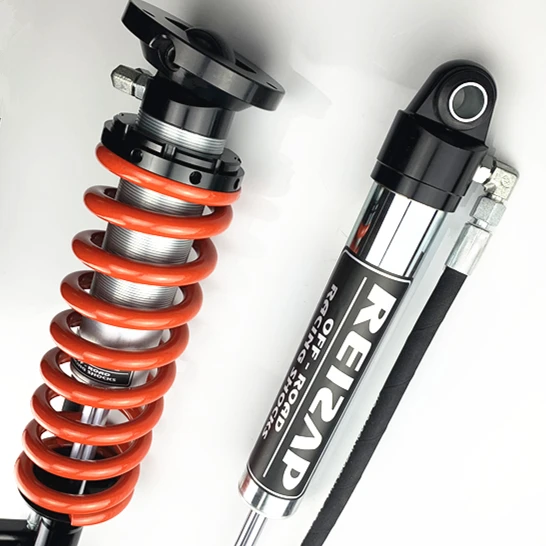 

4x4 Offroad Mono-tube 2" Lifting Shock Absorber Set For Hilux Recoco 4 Ways Adjustment Compression Rebound Internal Bypass