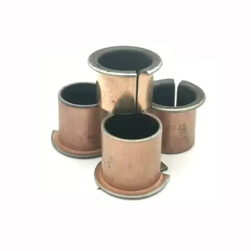 3-10pcs/Set SF1-F Flanged Self-Lubricating  Composite Copper Sleeve / Bushing Flanged Inner Diameter 12/13/14/15/16/17mm