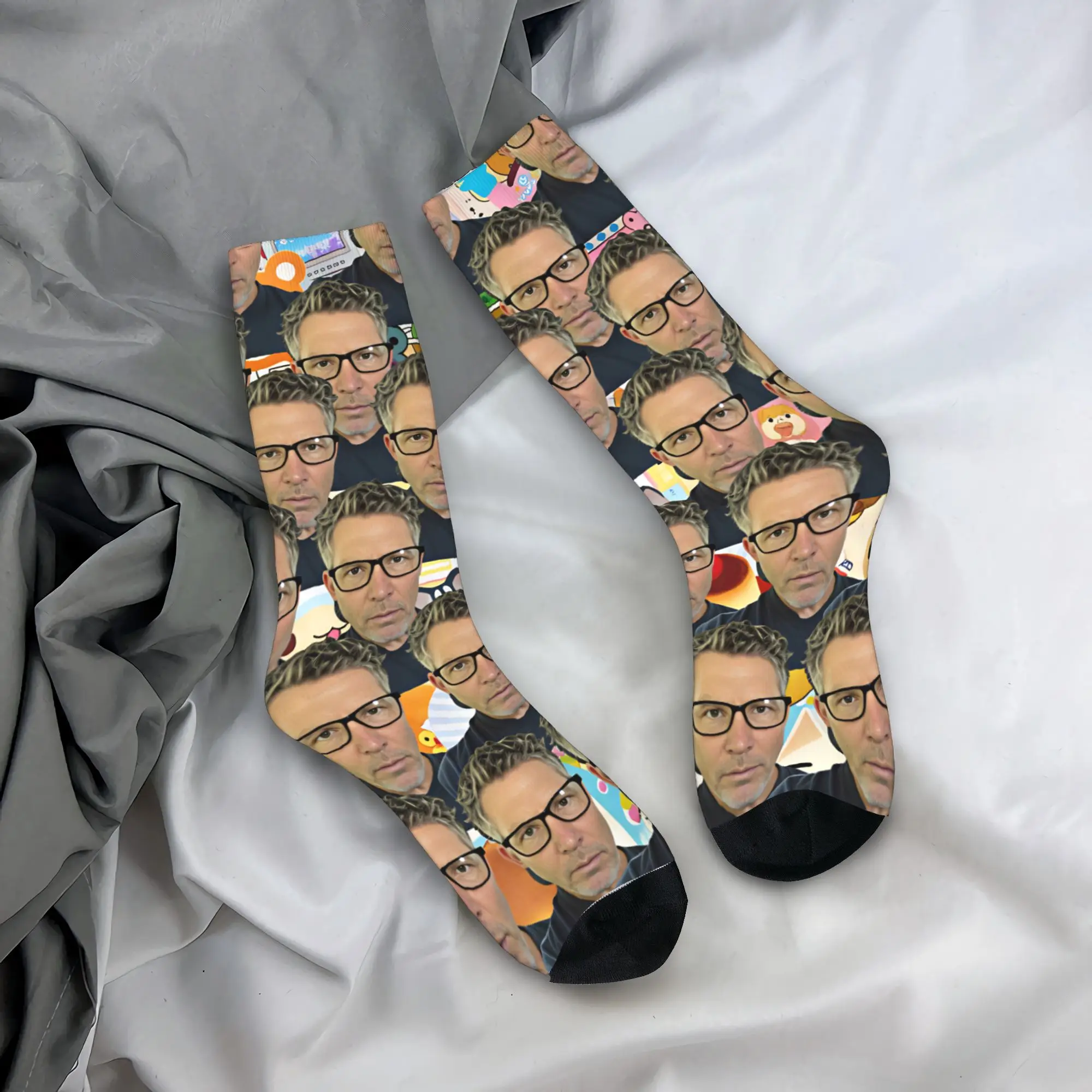Couple Socks The Pitt Dr. Jack Abbott  Stockings Non Slip Quality Socks Spring Retro Graphic Climbing Socks