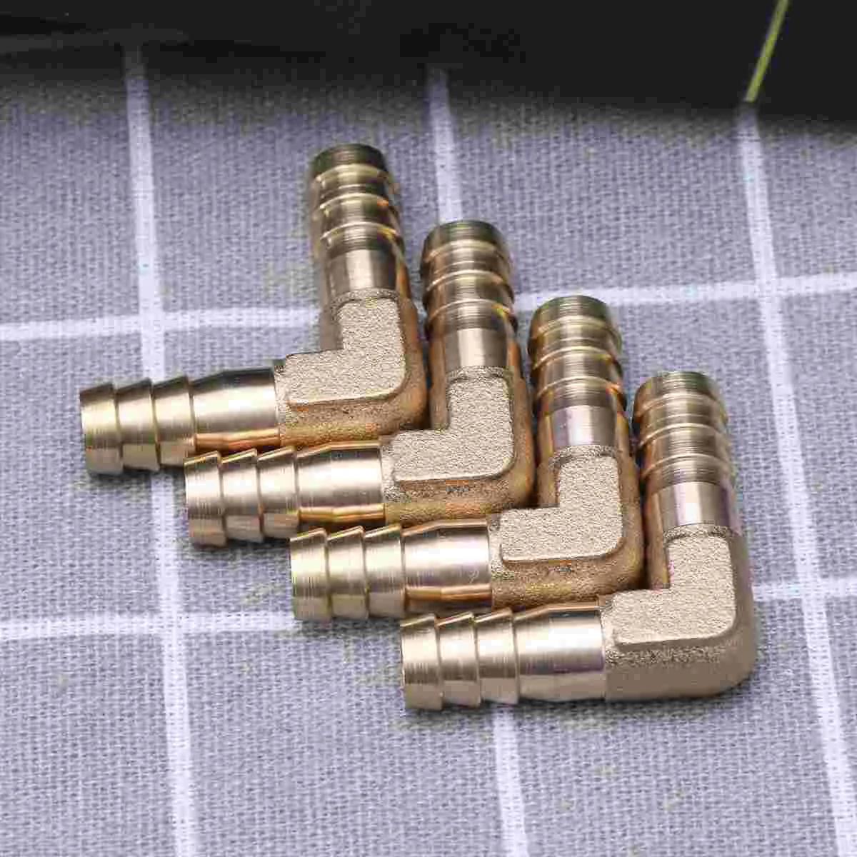 

10PCS φ10 90 Degree Elbow PEX Barb Fitting Water Connector(Golden) connector set pex connectors