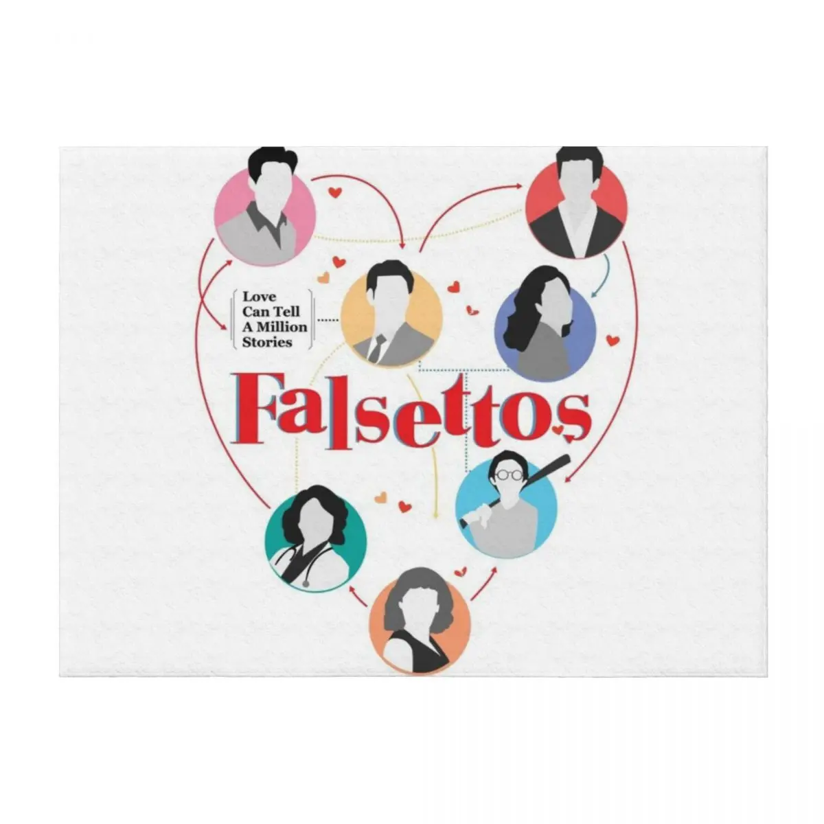 Broadway Falsettos Throw Blanket Sofa Quilt Luxury Brand cosplay anime warm for winter Blankets