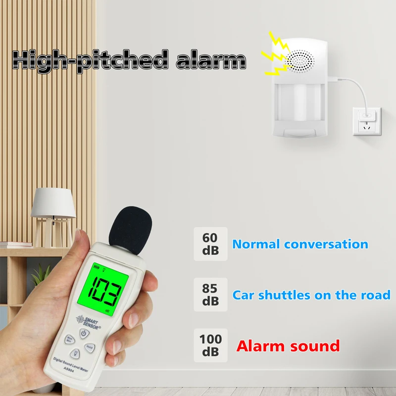 Tuya WiFi Infrarot PIR Motion Sensor Sicherheit Schutz Anwesenheit Sensor Detector Einbrecher Sound Alarm Smart Leben Arbeiten mit Alexa