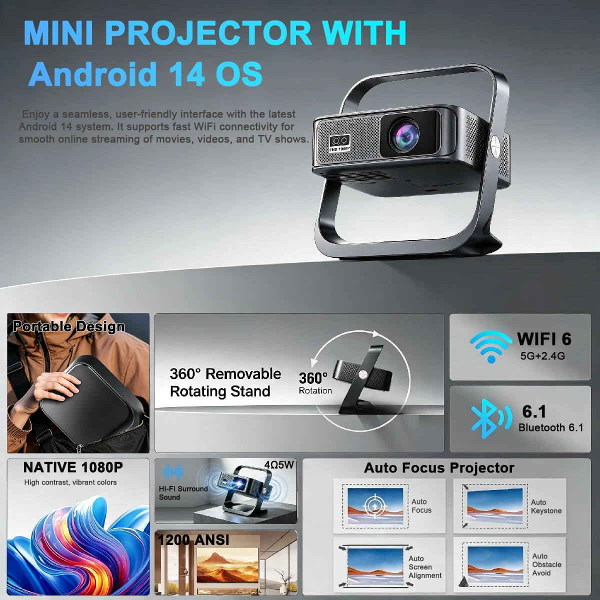 디통 프로젝터, FHD 해상도, 1080P 지원, 4K - Home Cinema Rack 리뷰 및 가격