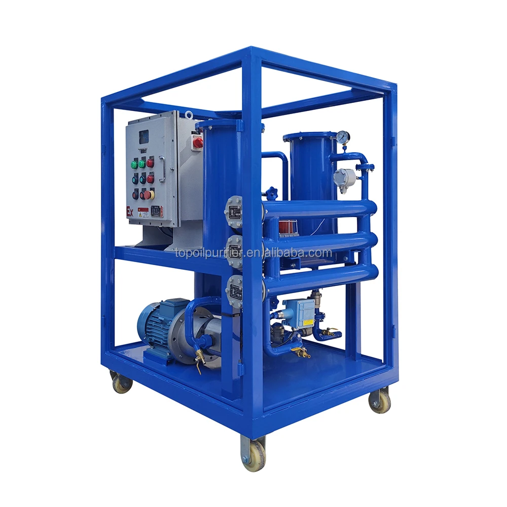 JL-Ex-200 No Heating Portable and Easy Operation Hydraulic Oil Regeneration Plant with Explosion-proof with ISO CE Certification