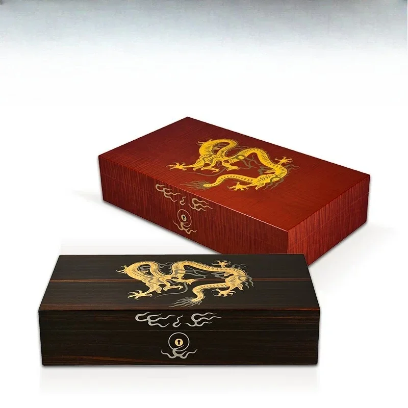 OEMZodiac Dragon Year Series 110 Pack Cigar Moisturizer Premium Cuban Cigar Cigarette Case Large Capacity