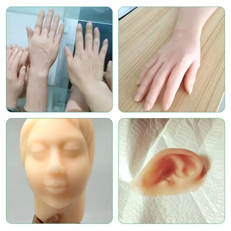 Human Skin Color Liquid Silicone A two-component liquid silicone rubber material for the manufacture of human artificial limbs