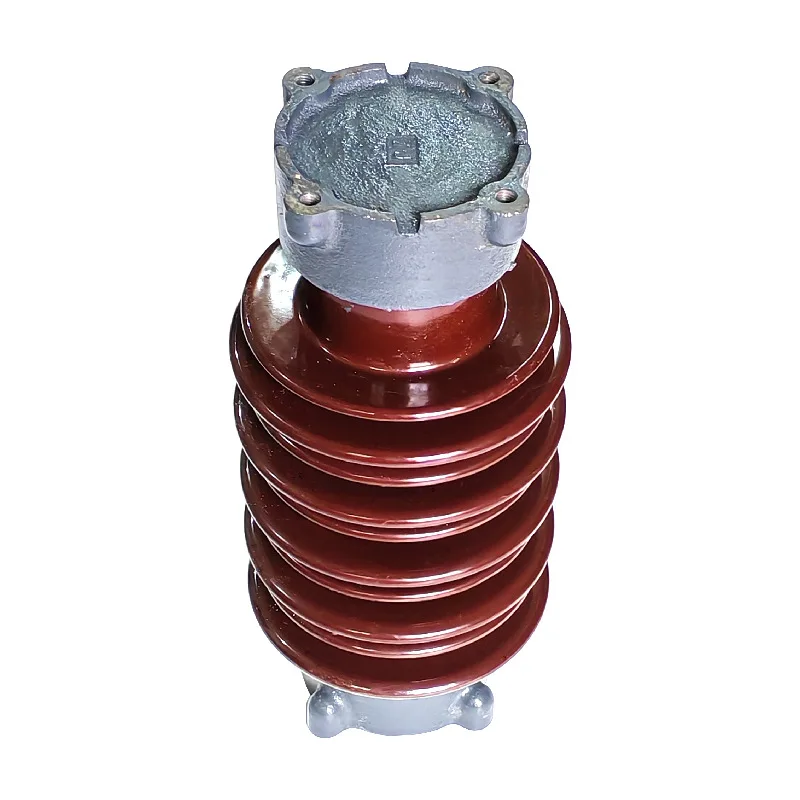 

Outdoor power station high voltage ceramic pillar insulator ZSW-40.5/8 anti-fouling copper bar bus support porcelain bottle